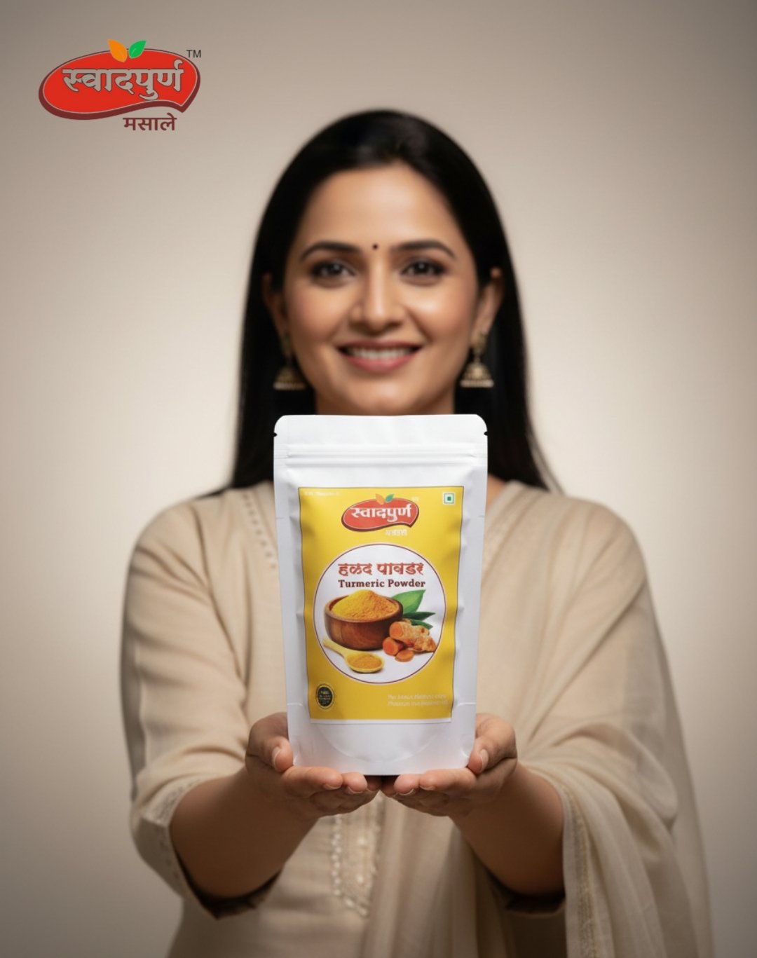 Turmeric Powder | Pure & Natural Haldi Powder | 100% Natural Color & Aroma | No Added Preservatives | Premium Masala for Cooking & Wellness - Image 8