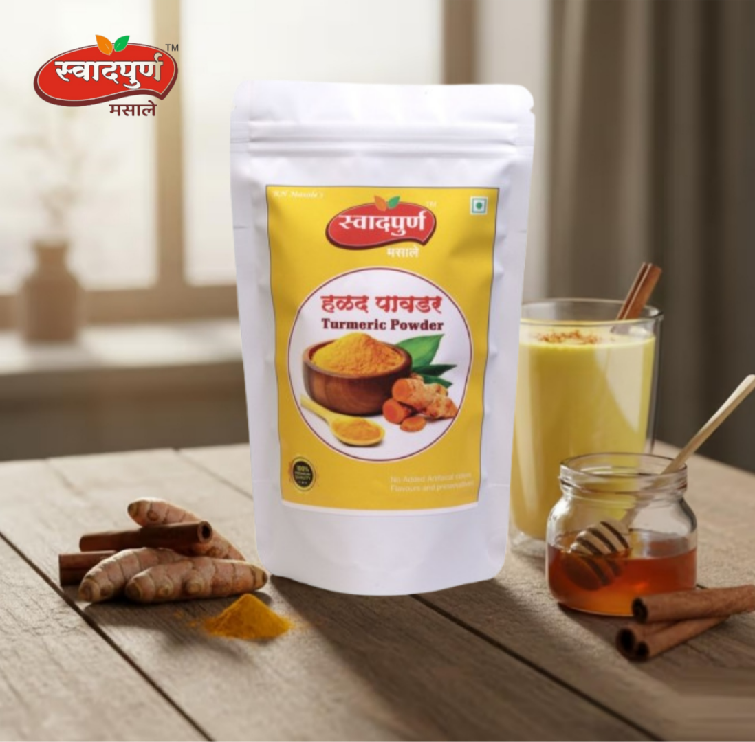 Turmeric Powder | Pure & Natural Haldi Powder | 100% Natural Color & Aroma | No Added Preservatives | Premium Masala for Cooking & Wellness - Image 5