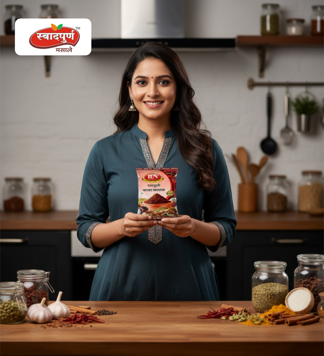 A Gharguti Kala Masala | Authentic Maharashtrian Spice Blend | Pure Homemade Taste | 100% Handmade Masala | All in One Masala | Premium Quality Masala - Image 6