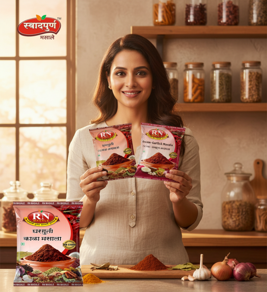 A Gharguti Kala Masala | Authentic Maharashtrian Spice Blend | Pure Homemade Taste | 100% Handmade Masala | All in One Masala | Premium Quality Masala - Image 17