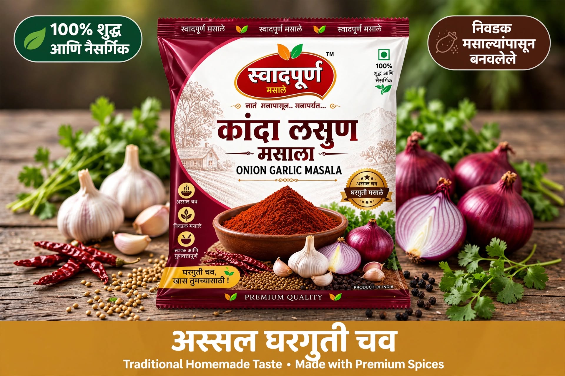 Onion Garlic Masala - Image 2