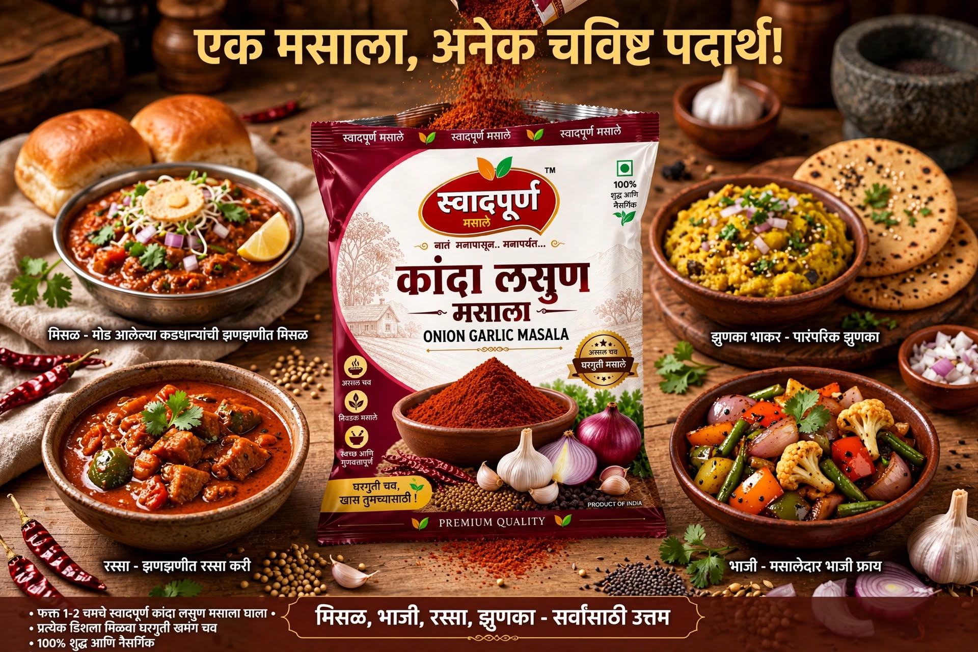 Onion Garlic Masala - Image 3
